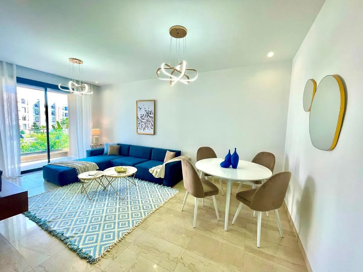 New Bright And Luxurious 2Bds In Rd Malaga B10 Apartment Carthage Tunisia